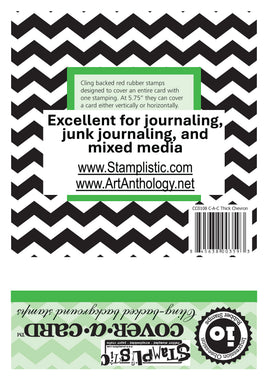 Thick Chevron | Cover-A-Card - Impression Obsession by Stamplistic