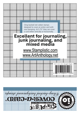 Graph Paper | Cover-A-Card - Impression Obsession by Stamplistic