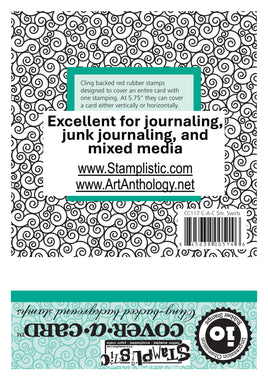 Small Swirls | Cover-A-Card - Impression Obsession by Stamplistic