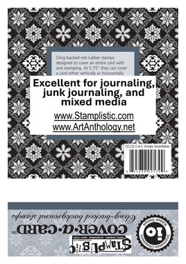 Ornate Snowflakes | Cover-A-Card - Impression Obsession by Stamplistic