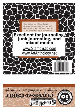 Giraffe | Cover-A-Card - Impression Obsession by Stamplistic