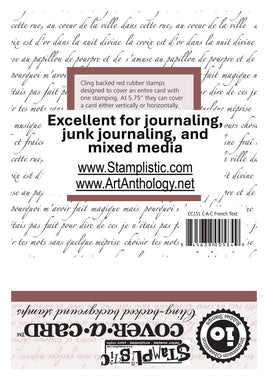French Text | Cover-A-Card - Impression Obsession by Stamplistic