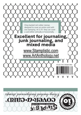 Chicken Wire | Cover-A-Card - Impression Obsession by Stamplistic