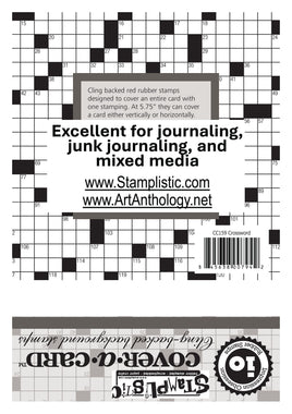 Crossword | Cover-A-Card - Impression Obsession by Stamplistic