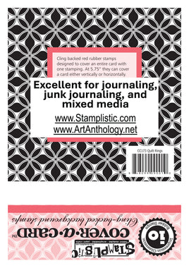 Quilt Rings | Cover-A-Card - Impression Obsession by Stamplistic