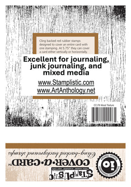 Wood Textures | Cover-A-Card - Impression Obsession by Stamplistic