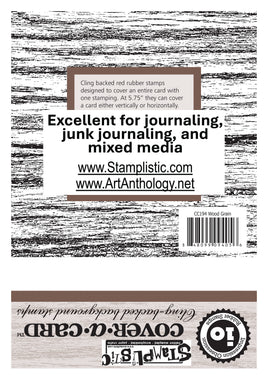 Wood Grain | Cover-A-Card - Impression Obsession by Stamplistic