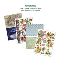 Neverland Junk Journal & Ephemera Book A4 32/Pkg