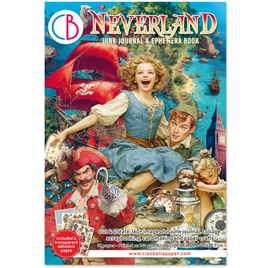 Neverland Junk Journal & Ephemera Book A4 32/Pkg