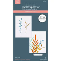 2-piece Set - Layered Leaf Prints- BetterPress Society August 2024