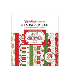 Echo Park 6 x 6  Have A Holly Jolly Christmas