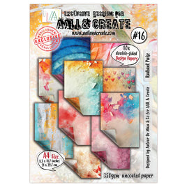 PA-16 - A4 Design Paper - Radiant Pulse