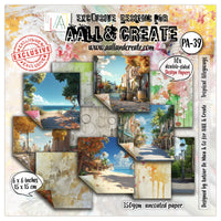 PA-39 - 6 x 6 Design Paper - Tropical Alleyways