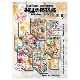 PA-40 - A4 Design Paper - Dandelion Haze
