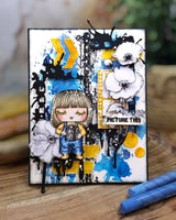 #1369 Stay Focused - A7 Stamp Set