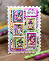 #1378 Miss Dee First Class - A7 Stamp Set