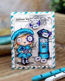 #1376 Deliver Joy - A7 Stamp Set
