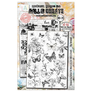 Fly Around - AALL & CREATE Rub-Ons