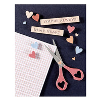 Sharon's Scissors Etched Dies in Honor of Sharon Klima