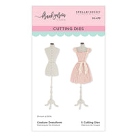 Couture Dressform Etched Dies