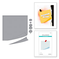 Push Pin Notes Etched Dies