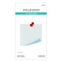 Push Pin Notes Etched Dies