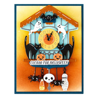 Halloween Tick Tock Etched Dies