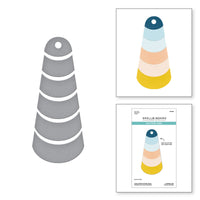 Color Swatch Petal Stack Etched Dies