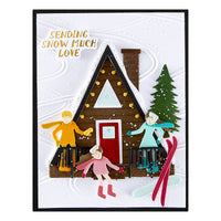 Hit the Slopes Etched Dies