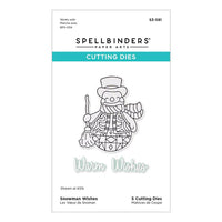 Snowman Wishes Press Plates + Free Gift Dies & Layered Stencil - BetterPress Society July 2026