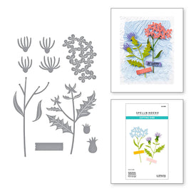 Field Notes Wildflowers Etched Die