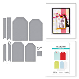 Essential Tags Etched Dies by Lisa Horton