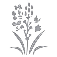 Layered Gladiolus Etched Dies