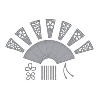 Fan & Bow Etched Dies