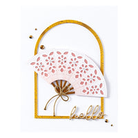 Fan & Bow Etched Dies