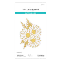 Yana's Daisies Etched Dies