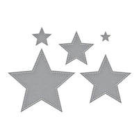 Essential Stars Etched Dies