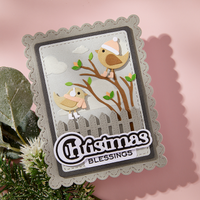 Little Birdies Etched Dies