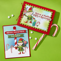Santa's Elves Etched Dies