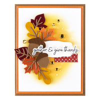 Falling Leaves Etched Dies