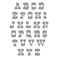 Autumn Alpha Etched Dies