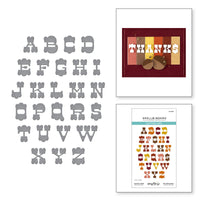 Autumn Alpha Etched Dies