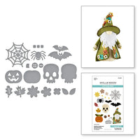 Autumn & Halloween Embellishments Etched Dies
