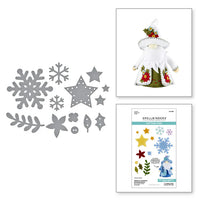 Winter & Christmas Embellishments Etched Dies
