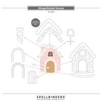 Gingerbread House Etched Dies