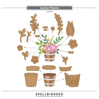 Garden Planter Etched Dies