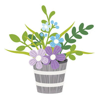 Garden Planter Etched Dies