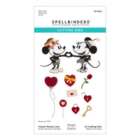 Classic Mouse Love Etched Dies