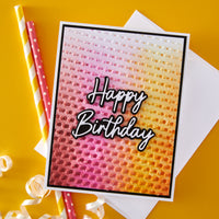 Big & Bold Sentiments Etched Dies