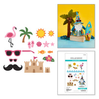 Summer Embellishments Etched Dies